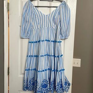 Lilly Pulitzer Blue and White Dress